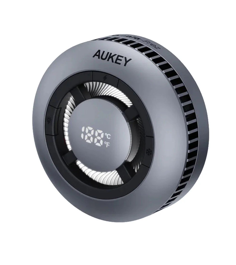 Aukey MagFusion GameFrost Qi2 Magnetic Fast Wireless Charging Active Cooling